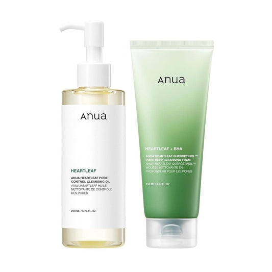 Anua Blackhead Cleansing Oil + Face Wash