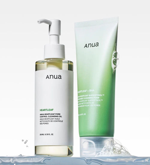 Anua Blackhead Cleansing Oil + Face Wash